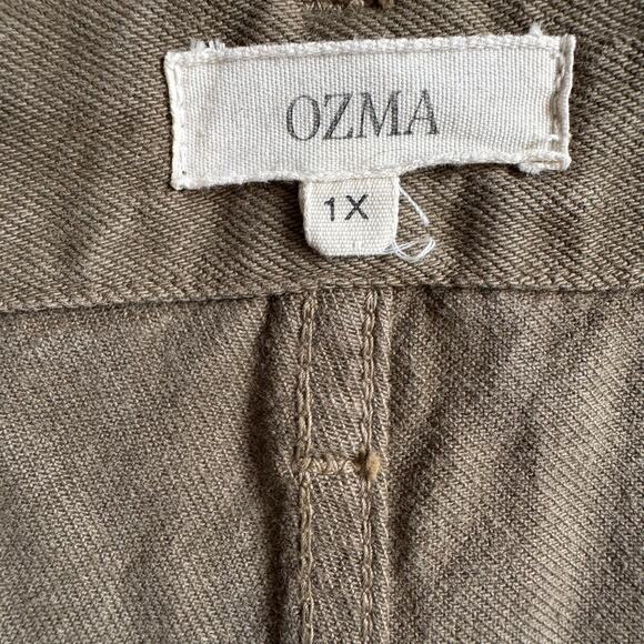 OZMA California Jardin Utility Pants in Algea - Picture 7 of 8